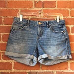 LC Lauren Conrad Cuffed Jean Shorts, Size 4